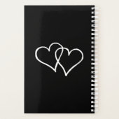 週カスタム間/月ごとのカップルの結婚プランナー プランナー手帳 (裏面)