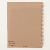 週スタイリッシュ1日 プランナー手帳 (裏面)