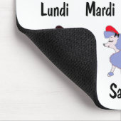 週フランスのの日 マウスパッド (コーナー)