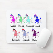 週フランスのの日 マウスパッド (マウス)