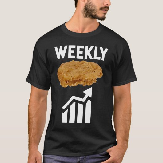 週刊株価投資家 Tシャツ (正面)