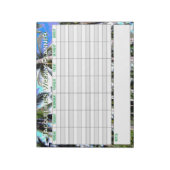 週単位のプランナーで、名前の選択でパーソナライズします。 ノートパッド (回転)