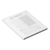 週単位のメモ帳 ノートパッド (アングル)