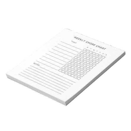 週単位のメモ帳 ノートパッド (回転)