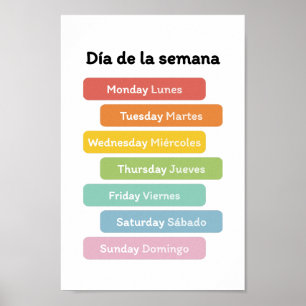 週学間のスペインの日 ポスター