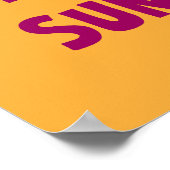 週末おもしろい ポスター (角)