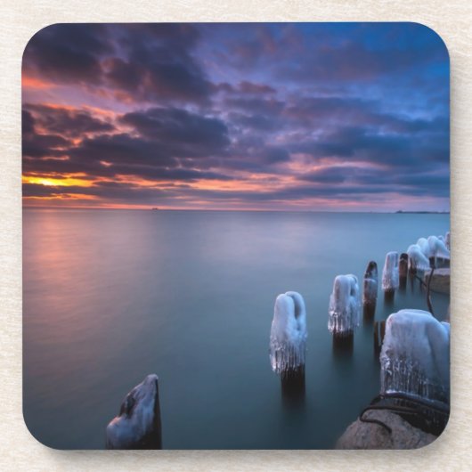 週末にわたって私はベッドから起き出すことにしました コースター (正面)