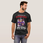 週末に眠る可能性のあるゲームを予測 Tシャツ (正面フル)