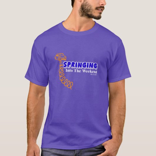 週末に突入Tシャツ Tシャツ (正面)