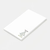 週末のおもしろいな文字 ポストイット (アングル)