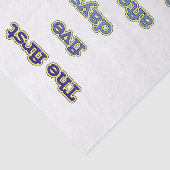 週末のおもしろいな文字 薄葉紙 (詳細)