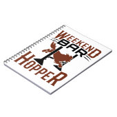 週末のバーホッパーアジリティ犬トレーナーオーナー ノートブック (左側)