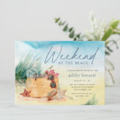 週末のビーチバチェロレッテ 招待状 (スタンド正面)
