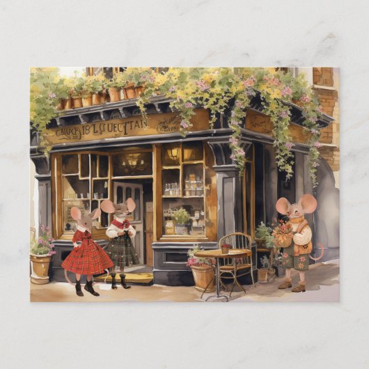 週末のプレイデート ポストカード (正面)