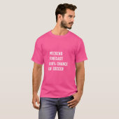 週末の予報サッカーおもしろい愛好家 Tシャツ (正面フル)