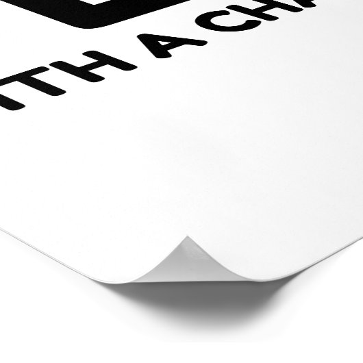 週末の予報 ポスター (角)