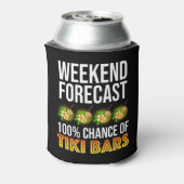 週末の予報 - 100% チキバー確定 缶クーラー (缶裏面)