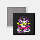 週末の予測バレーボールと飲酒の可能性 マグネット (正面/裏面)