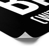 週末の予測ベーキングと飲酒の可能性 ポスター (角)