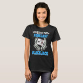 週末の予測遊のブラックジャック1 Tシャツ (正面フル)