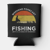 週末の予測魚釣りと飲酒の可能性 缶クーラー (正面)