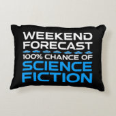 週末の予測 – Science Fictionの100%の可能性 アクセントクッション (裏面)