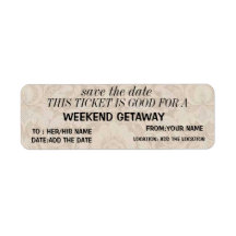 週末の休暇プレゼント