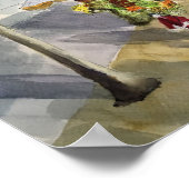 「週末の散歩」 ポスター (角)