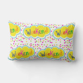 週末の枕 ランバークッション (裏面)