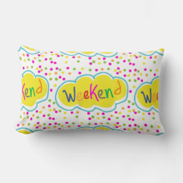 週末の枕 ランバークッション