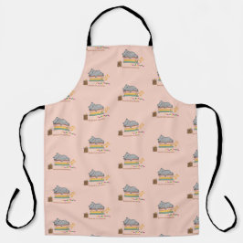 週末の猫を予約 エプロン