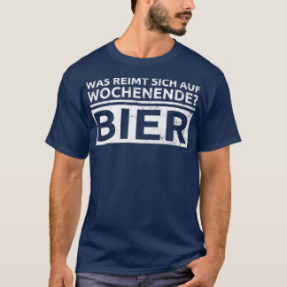 週末の韻 ビール ビール 飲み人 ビール 愛好者 父 Tシャツ
