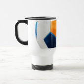 週末はサッカーのために作られている！ トラベルマグ (左)