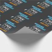 週末はディスクゴルフ- Frolfの100%のチャンスを予測しました ラッピングペーパー (角)