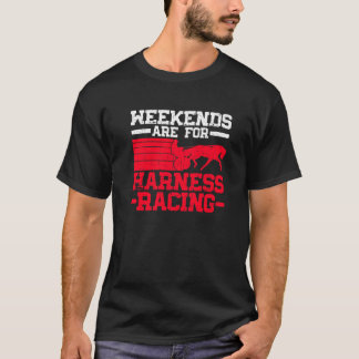 週末はハーネスレース用の競馬ハーン Tシャツ
