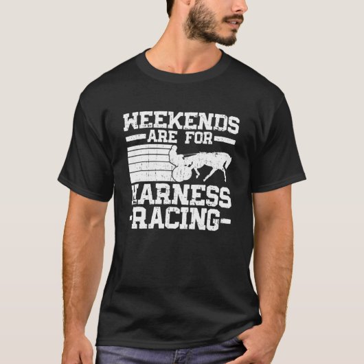 週末はハーネス競馬用のハーネ Tシャツ (正面)