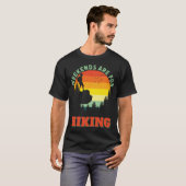 週末はバックパッキングの冒険のために Tシャツ (正面フル)