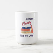 週末は予約が入っている» Mugs For Book LoVers コーヒーマグカップ (中央)