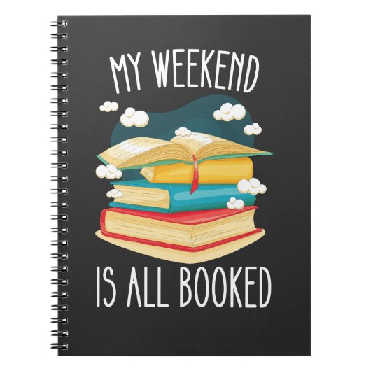 週末は予約の好きな人ばかりだ ノートブック (正面)