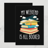 週末は予約の好きな人ばかりだ 招待状 (正面/裏面)