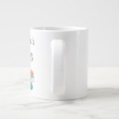 週末は予約済みのマグカップ ジャンボコーヒーマグカップ (裏面)