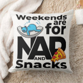 週末は昼寝と軽食に使用 クッション (ブランケット)