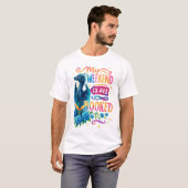 週末は本に埋もれる予定 Tシャツ (正面フル)