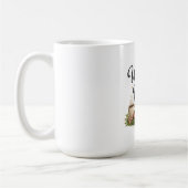 週末は本三昧 面白い本 コーヒーマグカップ (左)