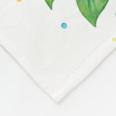 週末は満室だ フリースブランケット (角)