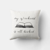 週末は満席だ クッション (裏面)