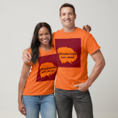 週末は紫最高のでモチーフ Tシャツ (ユニセックス)