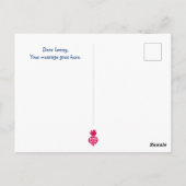 週末は絶対にバナナを作る – Punny Garden ポストカード (裏面)