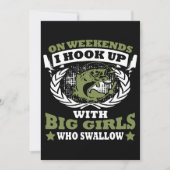 週末は飲み込む大きな女の子と引っ掛かる (正面)