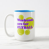 週末はFLYBALL用 ツートーンマグカップ (左)